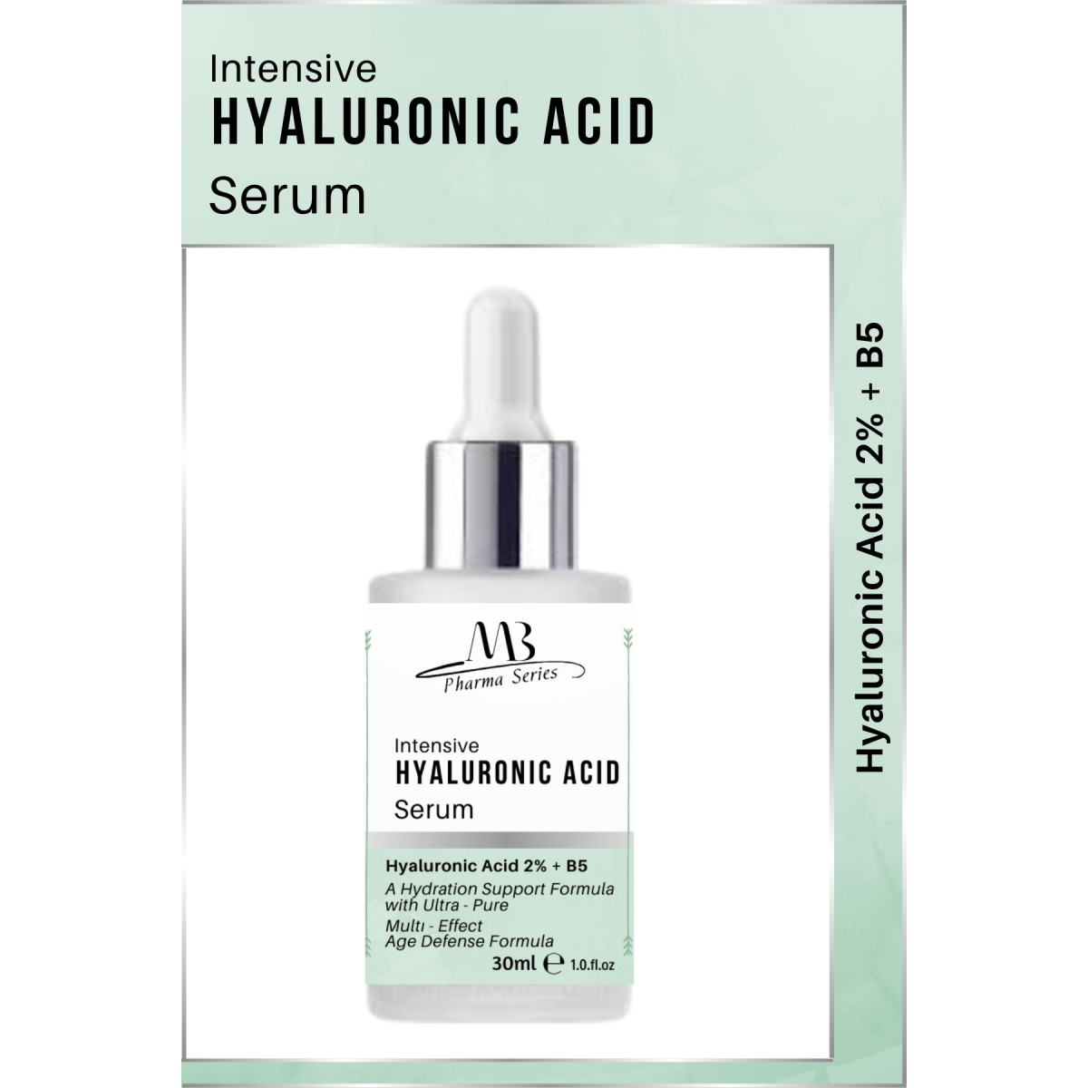Hyalüronik Asit Nemlendirici Serum - Hyaluronic Acid 2% B5 30 Ml