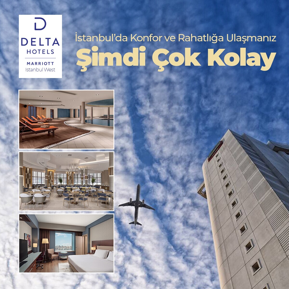 Delta Hotels by Marriott Istanbul West'te Çift Kişilik Konaklama