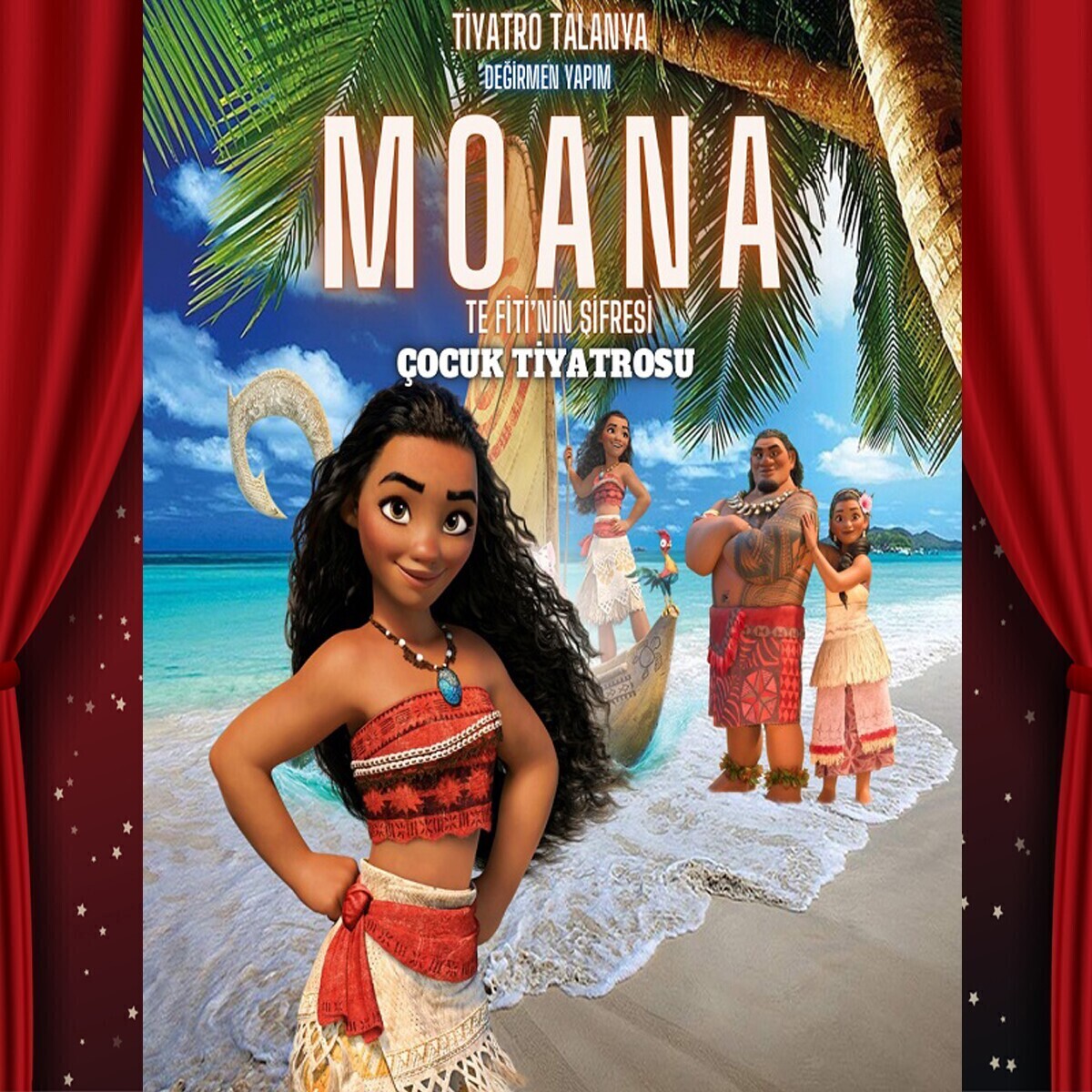 'Moana' Çocuk Tiyatro Bileti