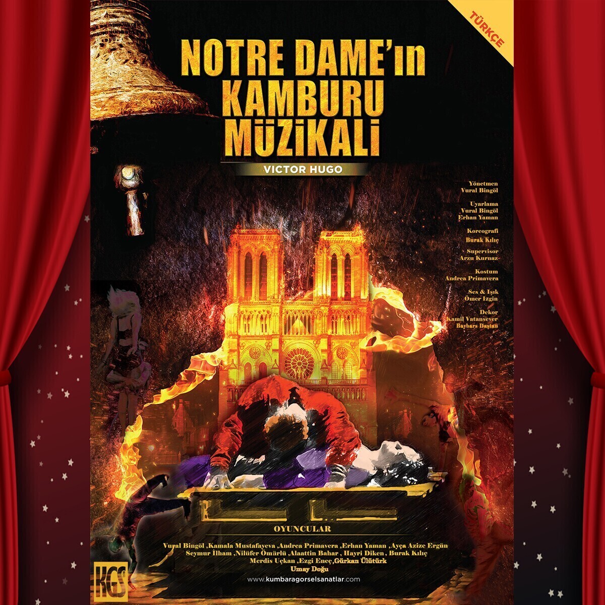Victor Hugo’nun Ölümsüz Eseri Notre Dame'ın Kamburu Müzikali'ne Bilet