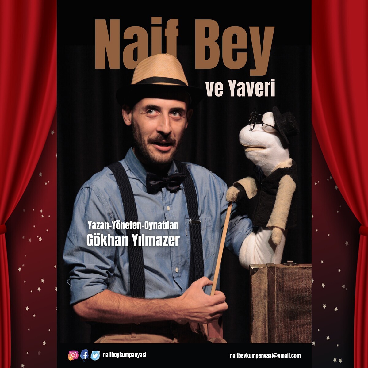 'Naif Bey ve Yaveri' Tiyatro Bileti