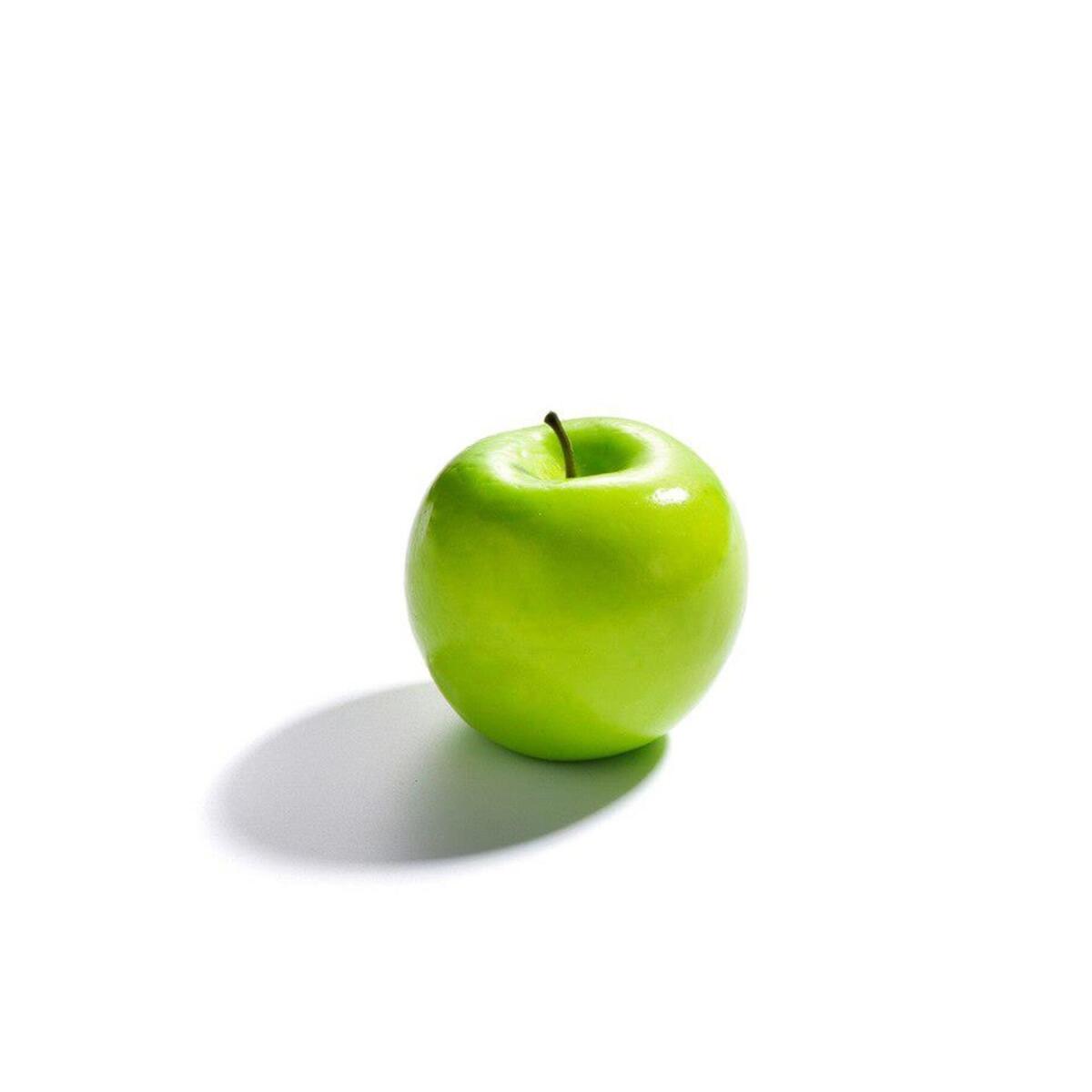 Yapay Meyve Sebze Yeşil Elma Aşırı Doğal 1. Kalite