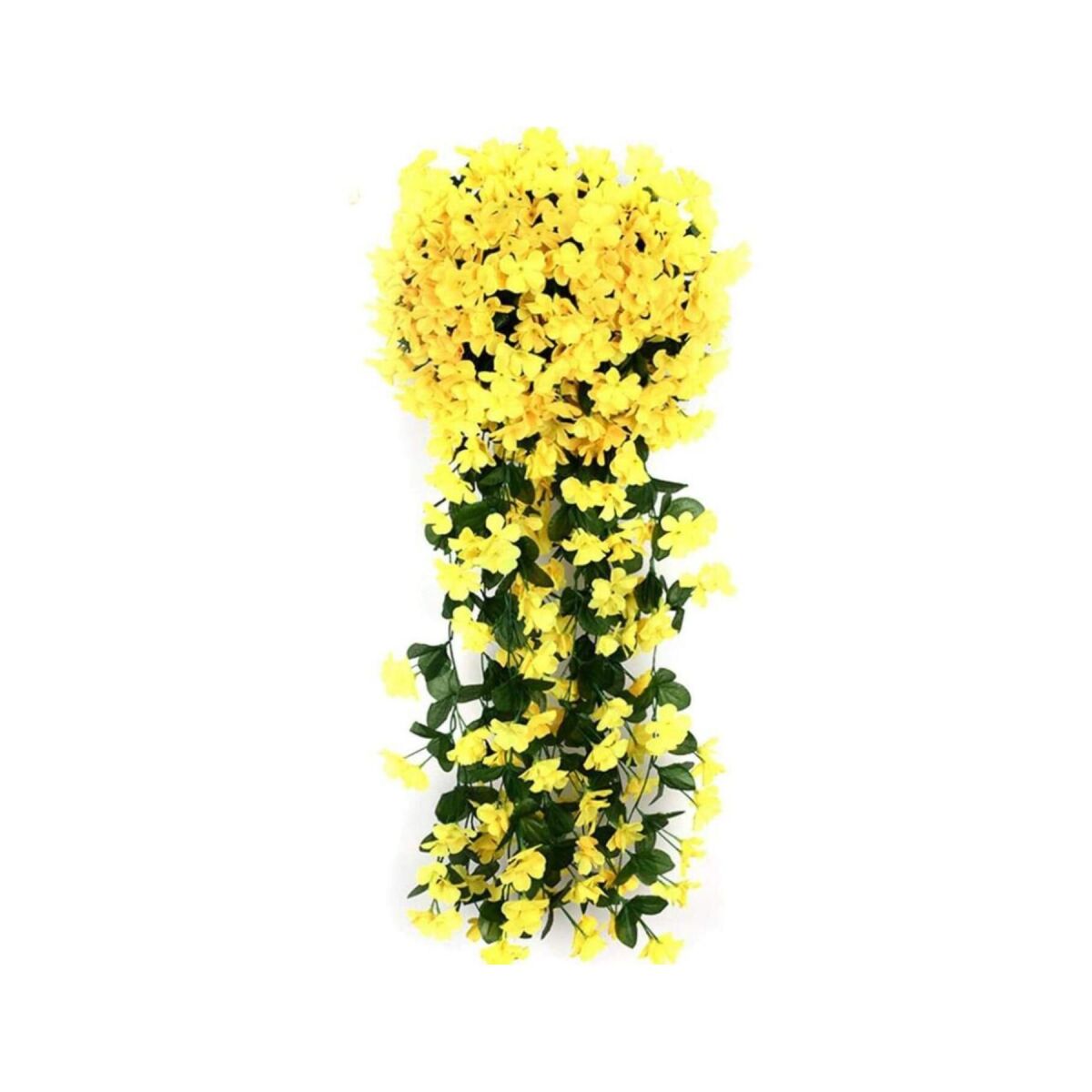 Yapay Çiçek Sarkan Begonvil Çiçeği Jumbo Sarı