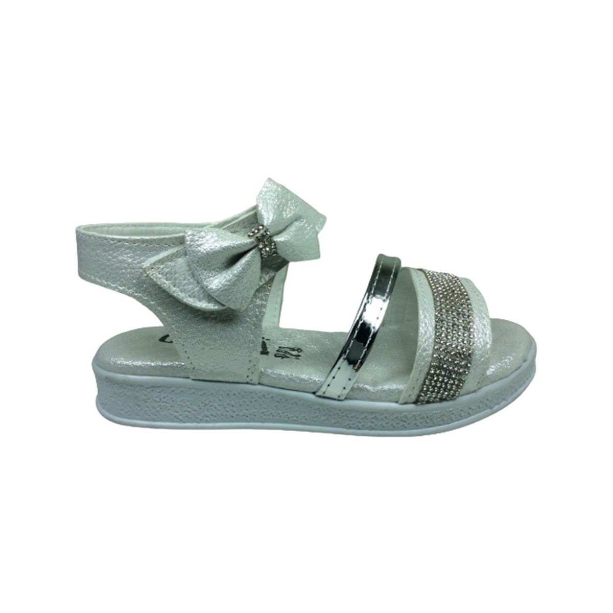 Ortopedikal Grafen Kız Çocuk Sandalet Taşlı Şeffaf Abiye Fantazi (538995083)