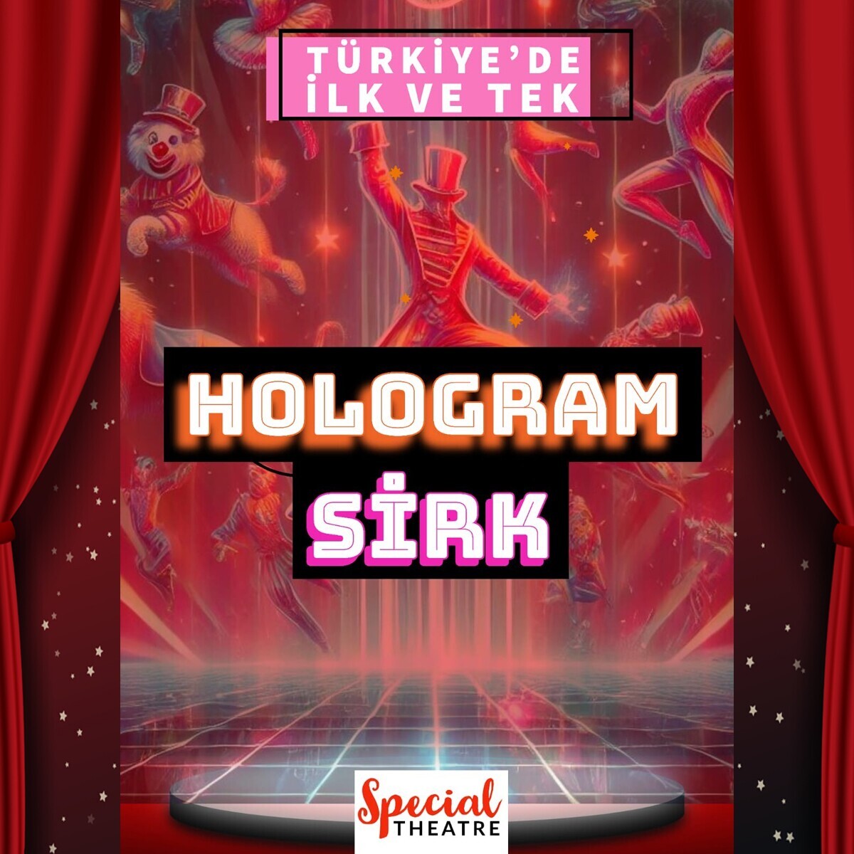 'Hologram Sirk' Çocuk Tiyatro Bileti