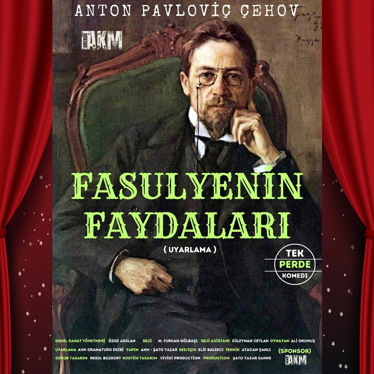 'Fasulyenin Faydaları' Tiyatro Bileti