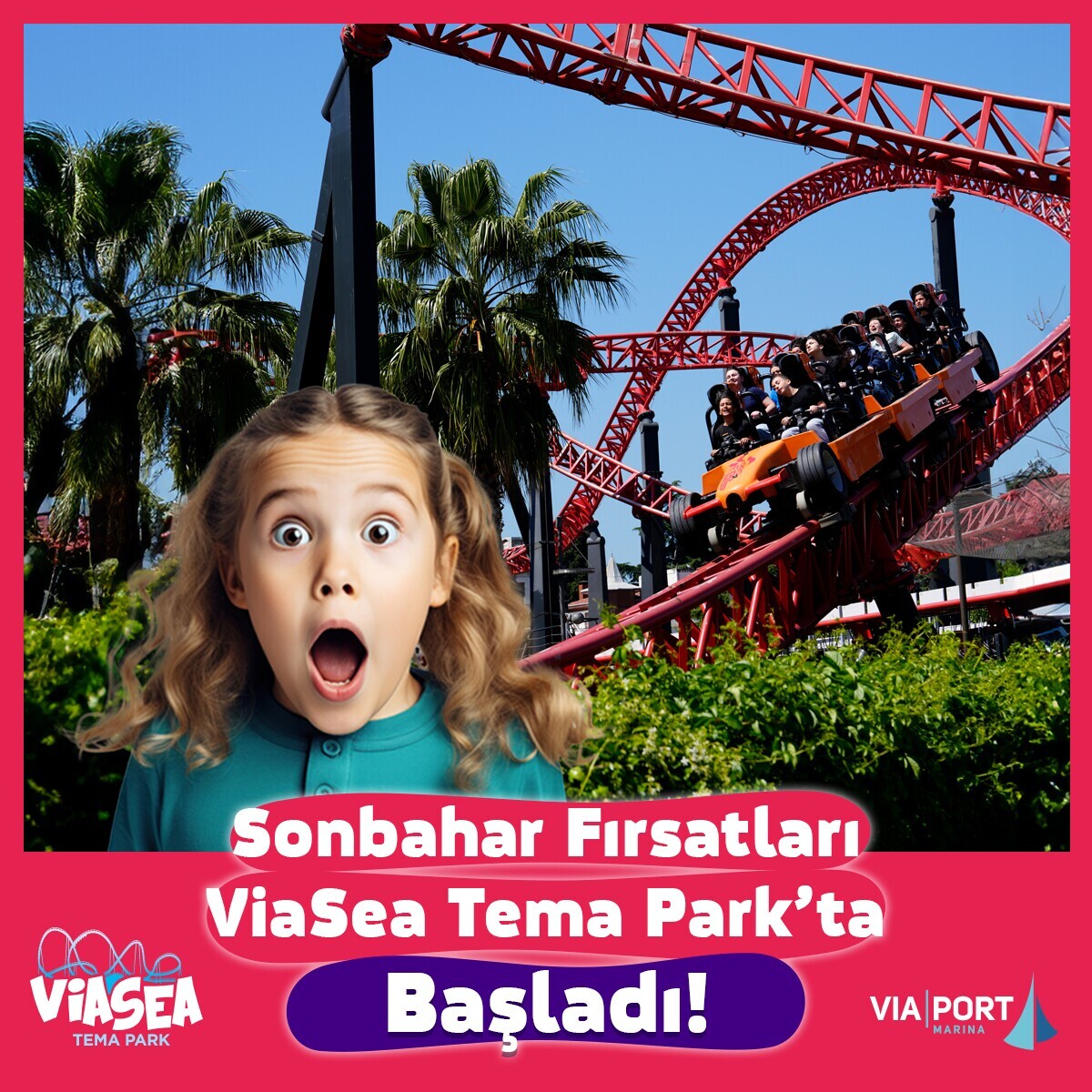 ViaSea Tema Park Giriş Bileti