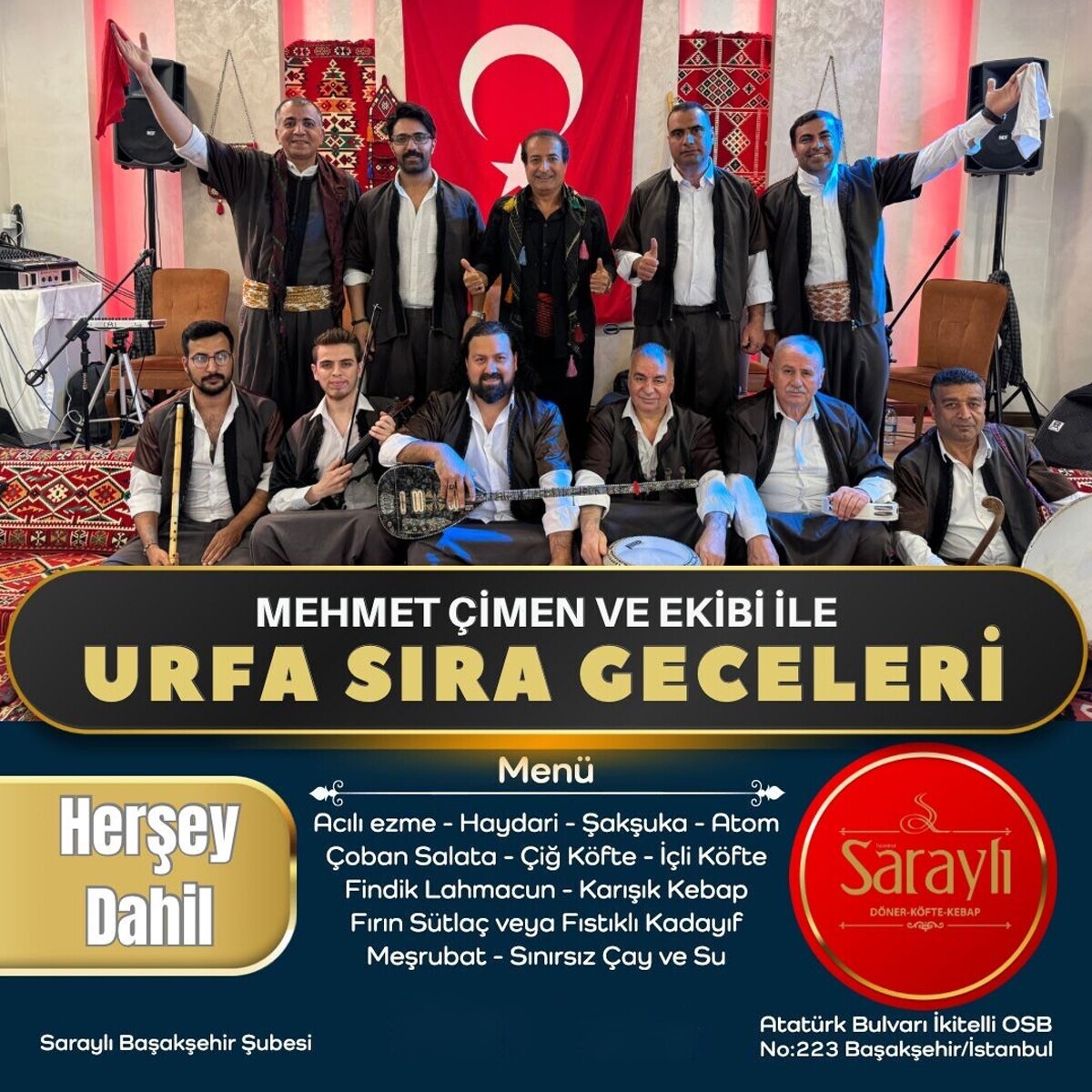 Saraylı Restaurant Sıra Gecesi