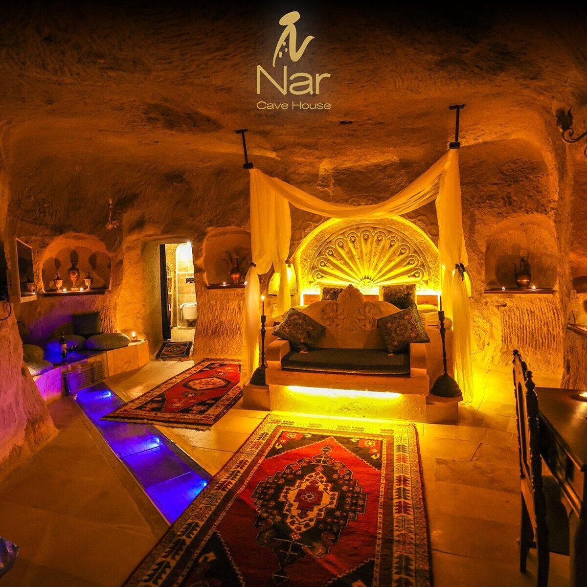 Lüks Nar Cave Hotel Konaklamalı Kapadokya ve Peri Bacaları Turu (1 Gece Konaklama)