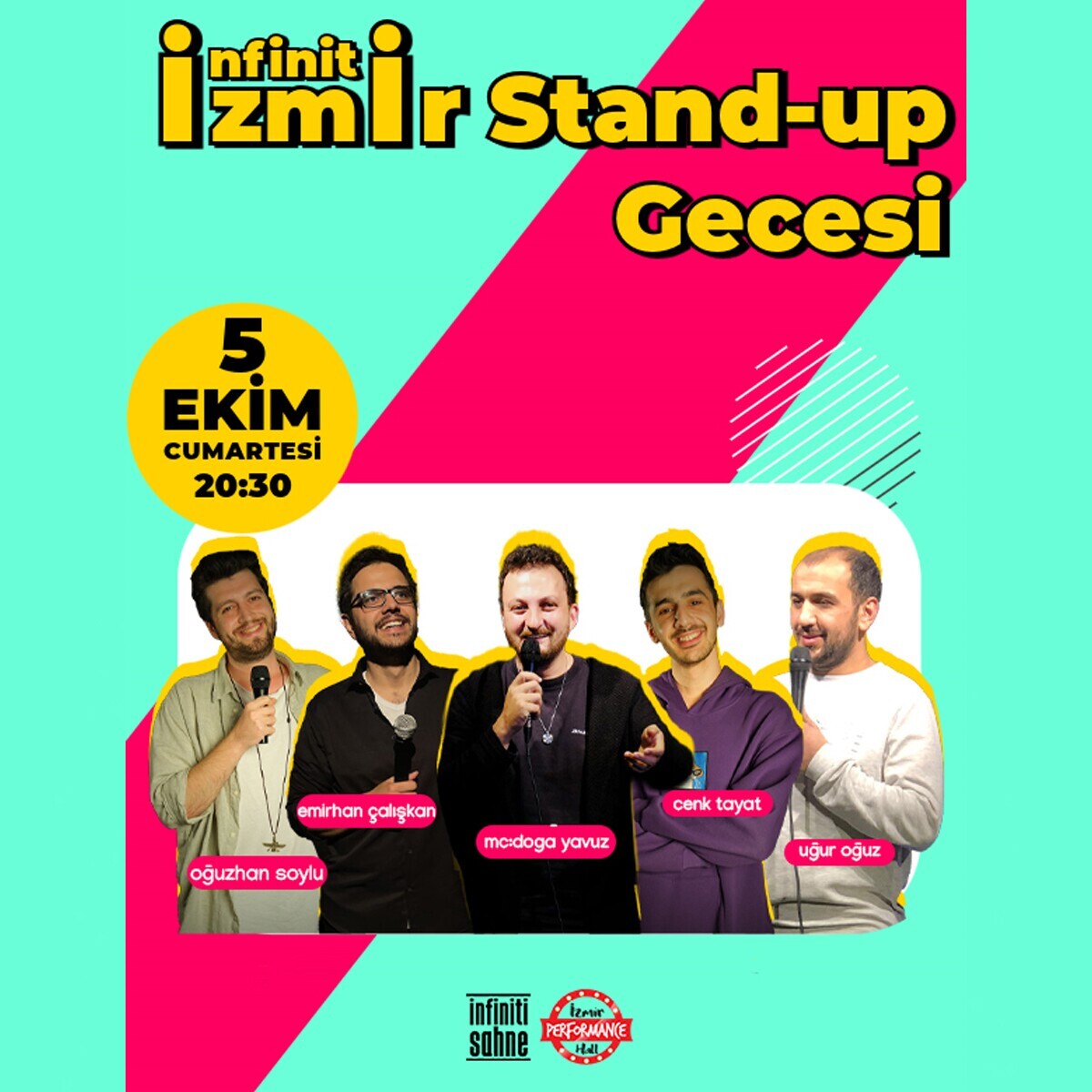 İzmir Stand-up Gecesi Gösteri Bileti