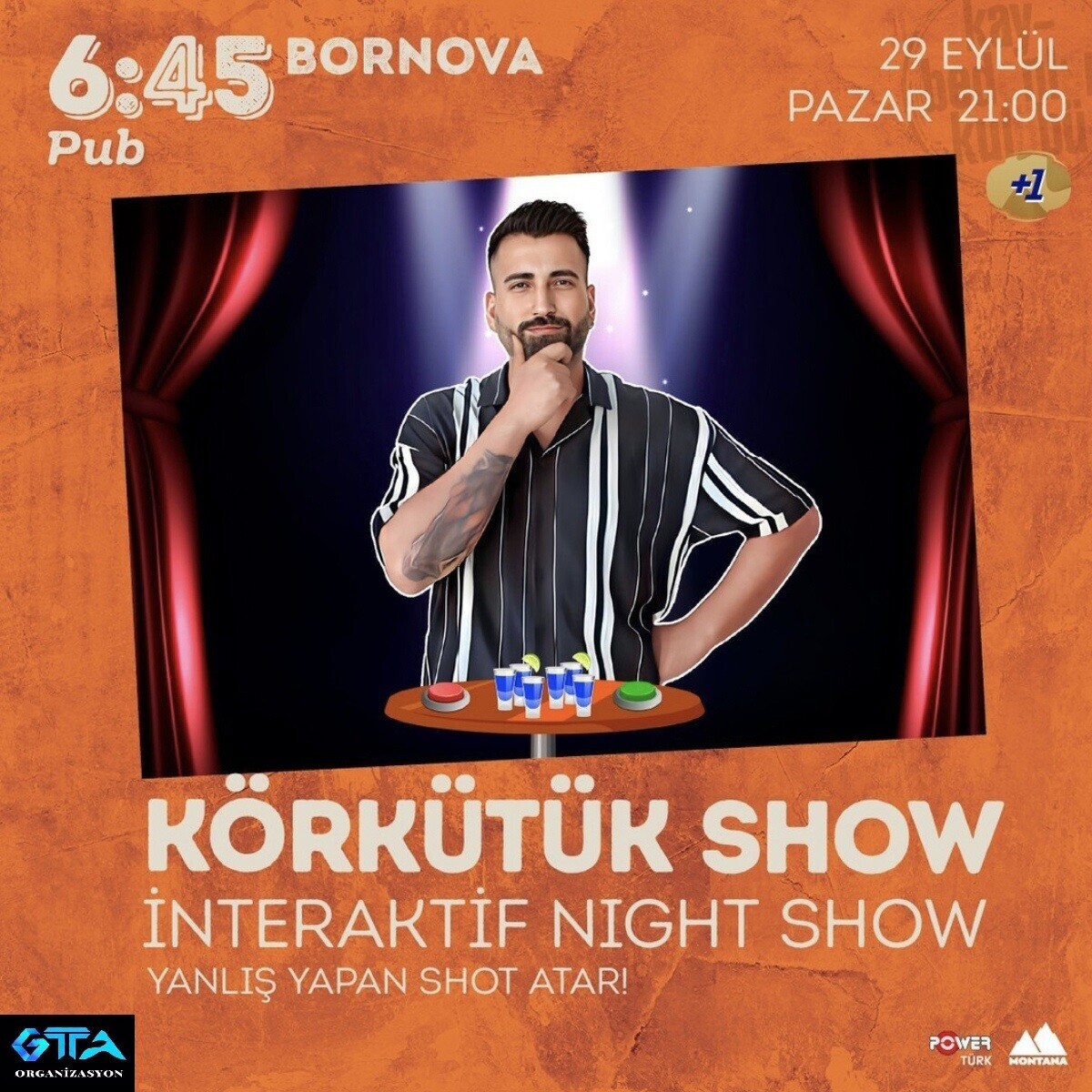 Özgür Eraslan Körkütük Show Bileti