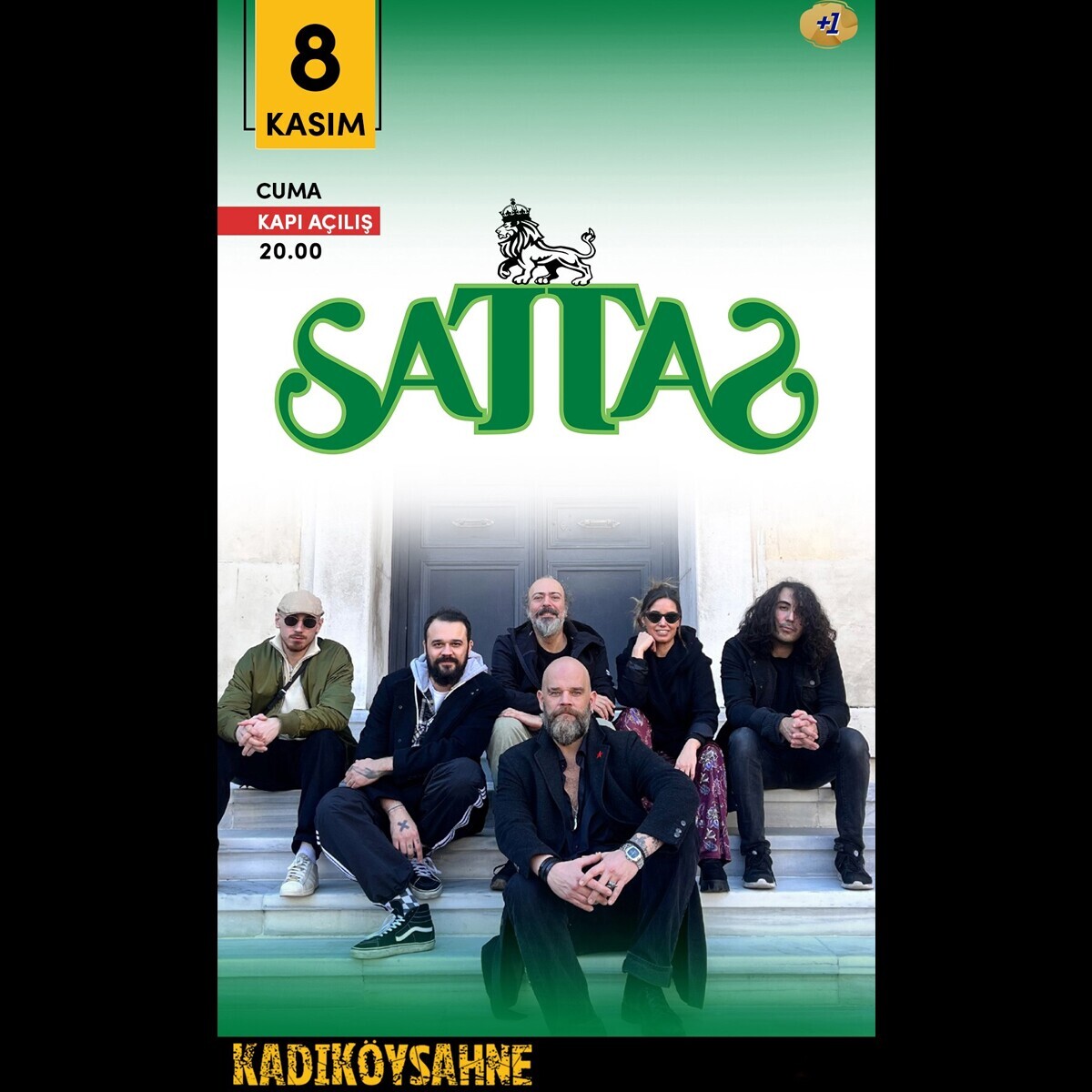 8 Kasım Sattas Konser Bileti