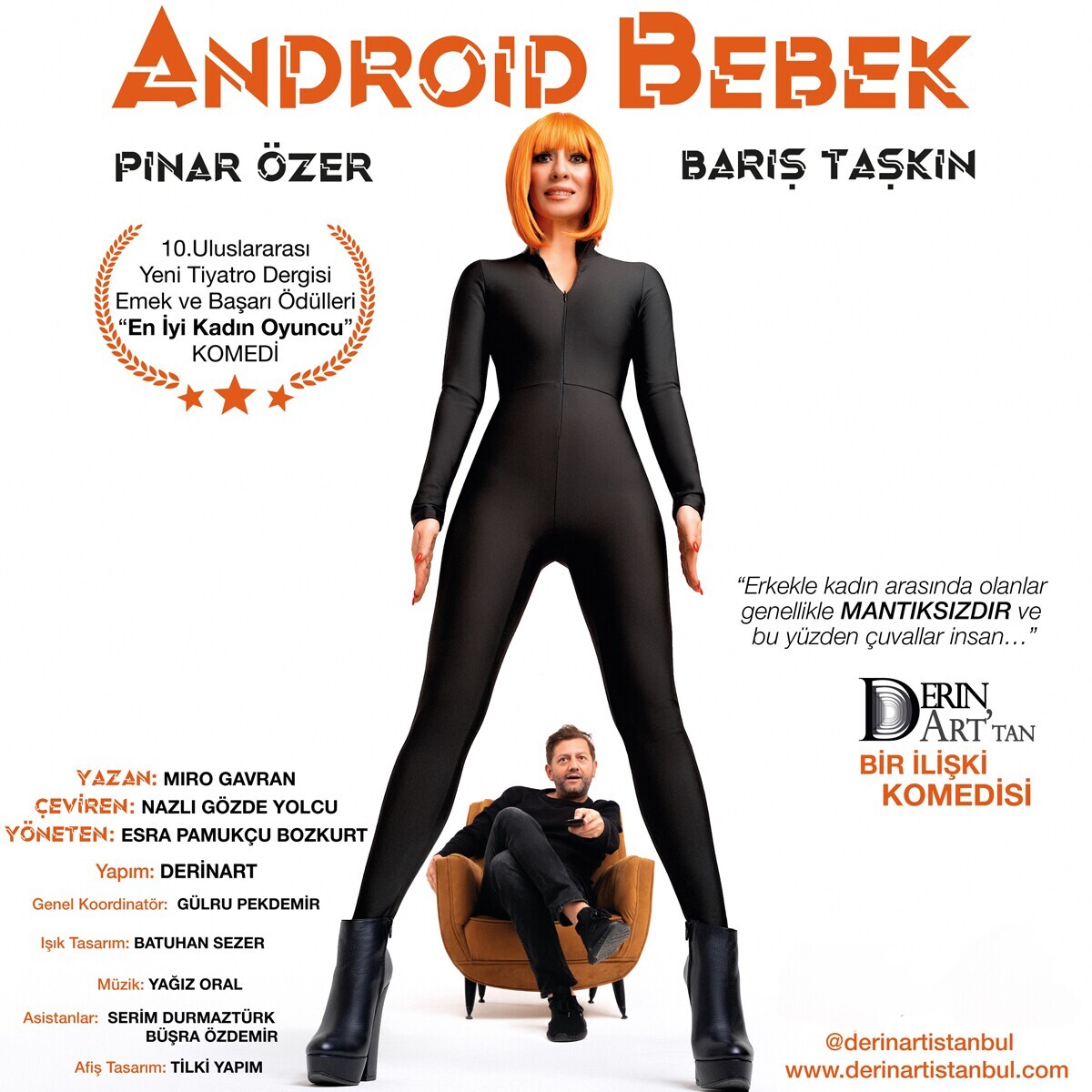 'Android Bebek' Tiyatro Bileti