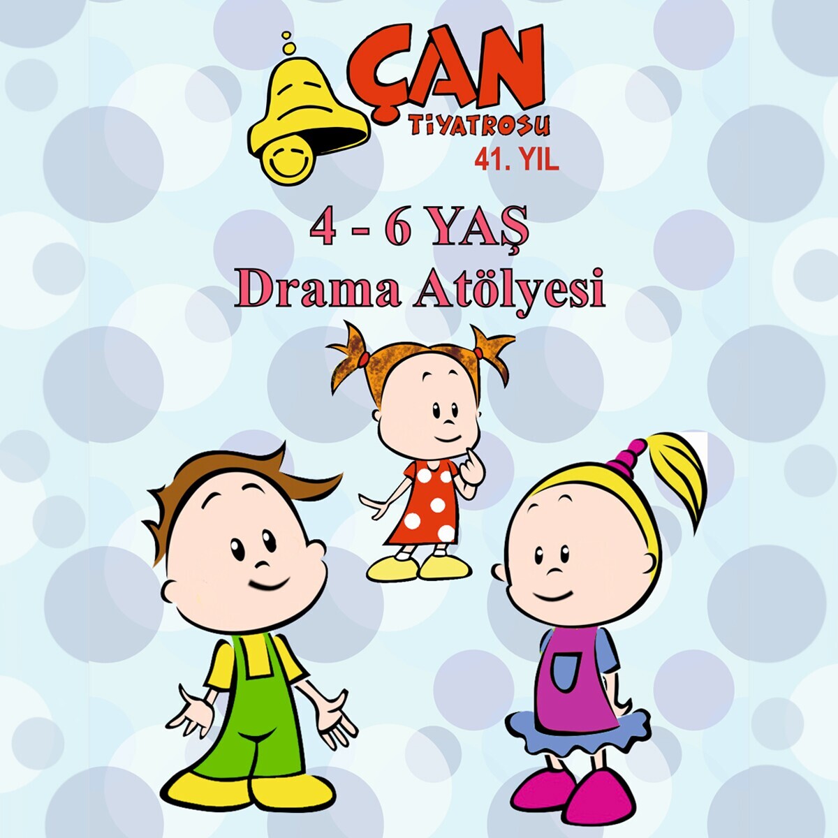 Çan Tiyatrosu’ndan 4-6 Yaş Yaratıcı Drama Atölyesi