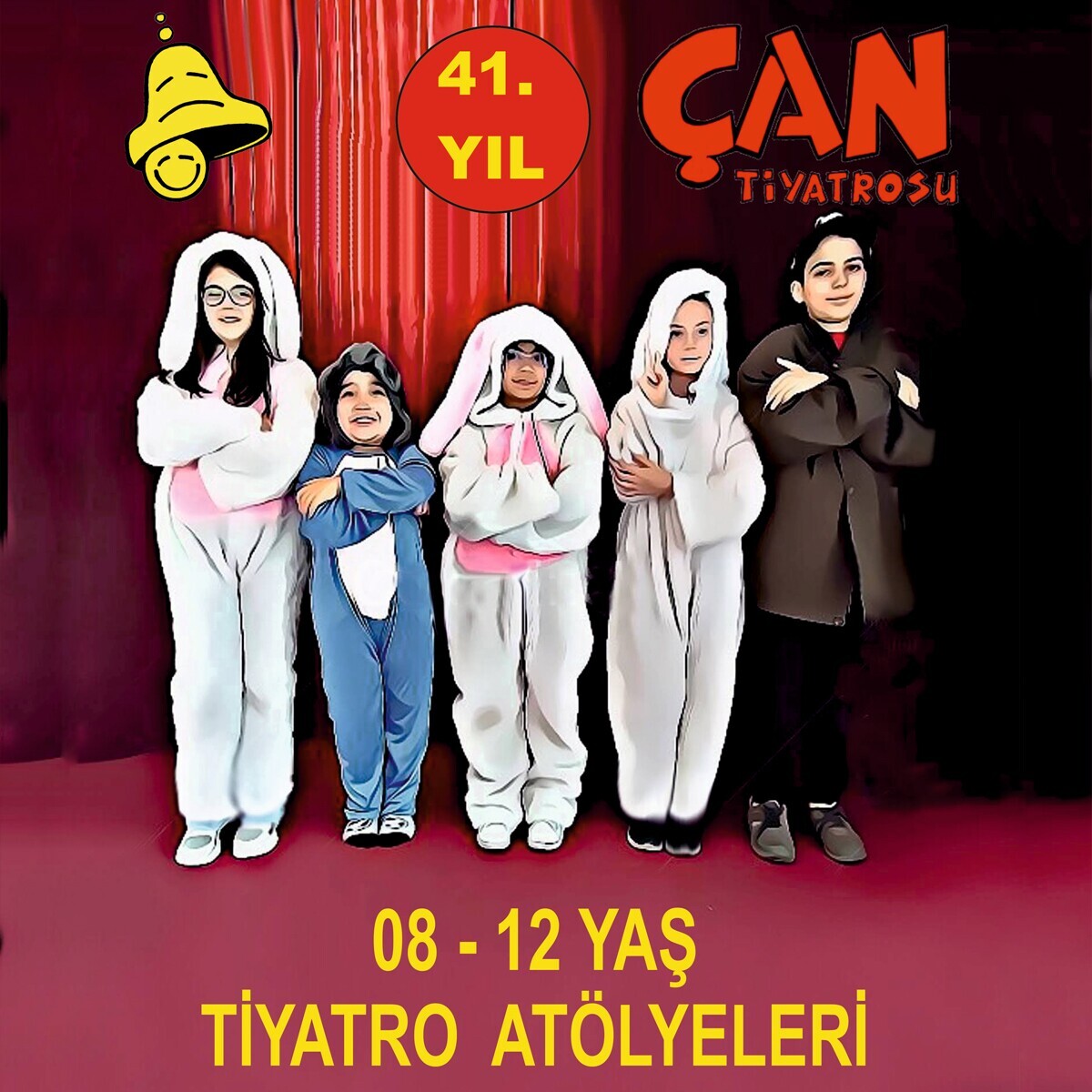 Çan Tiyatrosu'nda 8-12 Yaş Çocuklar İçin Drama Tiyatro Atölyesi