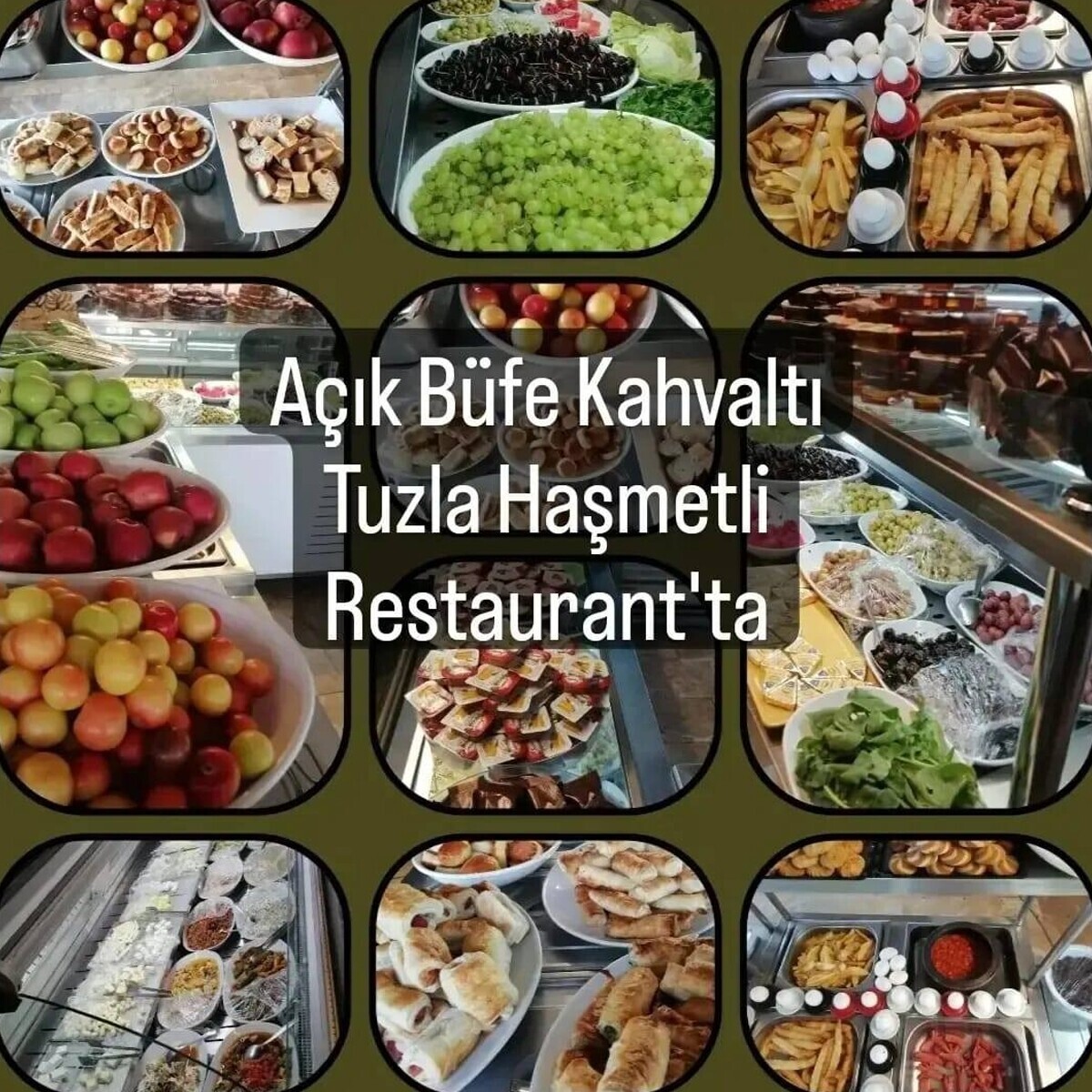 Haşmetli Cafe'den Sınırsız Çay Eşliğinde Açık Büfe Kahvaltı