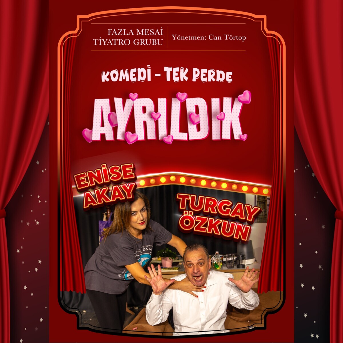 'Ayrıldık' Tiyatro Bileti