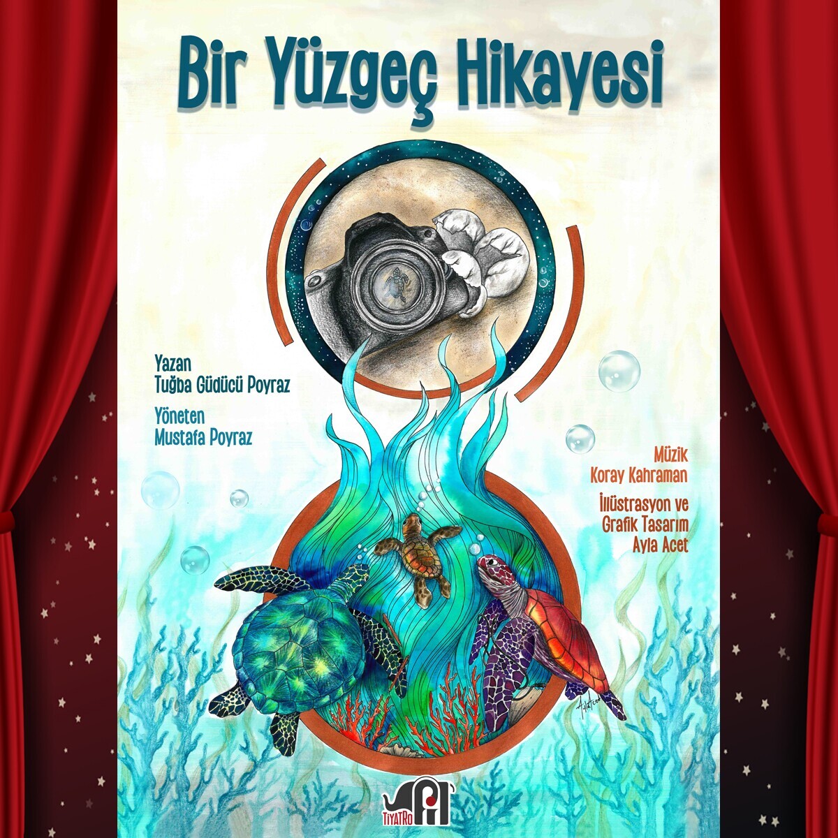 'Bir Yüzgeç Hikayesi' Çocuk Tiyatro Bileti