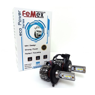 Eco Power H4 Simsek Etkili Zenon Csp Led Xenon Led Headlight