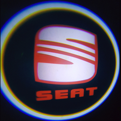 Seat Araçlar Için Pilli Yapıştırmalı Kapı Altı Led Logo