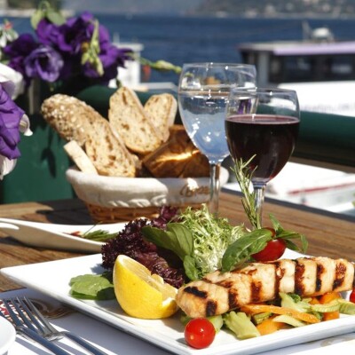 Göze Sarıyer Teras'ta Denize Nazır, Enfes Akşam Yemeği Menüsü