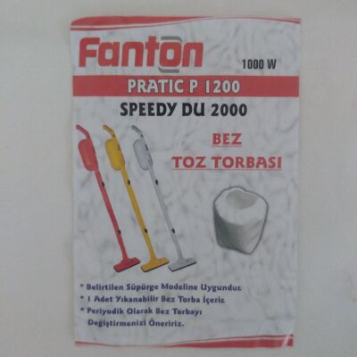 Fantom P1200 Elektrikli Süpürge Torbası 3 Adet + Kafes