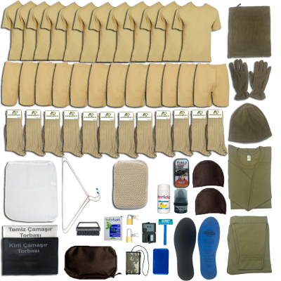 12’Li Kışlık Temel Asker Seti: Kışlık Bedelli Asker Malzeme Paketi