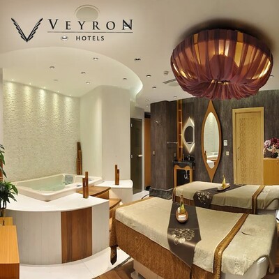 Veyron Hotel Spa'dan Tek ve Çift Kişilik Masaj Seçenekleri