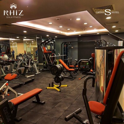 Rhiz Spa & Fitness, Grand S Hotel'de Tesis Kullanımı, Masaj ve Fitness
