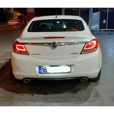 Opel Insignia Led Plaka Aydınlatma Seti Led Ampul Beyaz T10