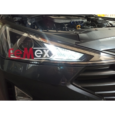 Hyundai Elantra Led Gündüz Far Aydınlatma Ampulu Platinum