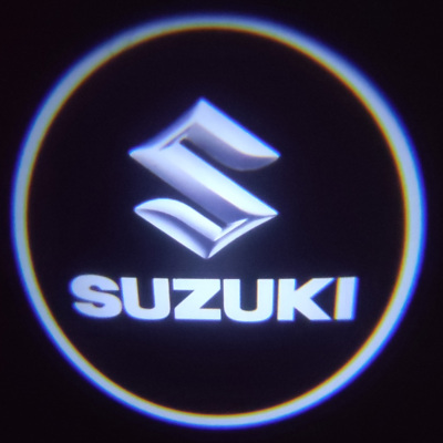 Suzuki Araçlar Için Pilli Yapıştırmalı Kapı Altı Led Logo