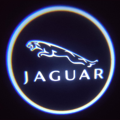 Jaguar Araçlar Için Pilli Yapıştırmalı Kapı Altı Led Logo