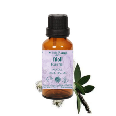 Nioli Uçucu Yağı (Niaouli Essential Oil), Sertifikalı, %100 Saf, 10Ml