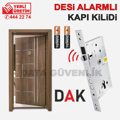 Desi Alarmlı Kapı Kilidi Dak Kilidi