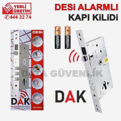 Desi Alarmlı Kapı Kilidi Dak Kilidi