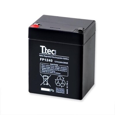 Ttec 12 Volt 4.5 Amper Bakımsız Kuru Akü