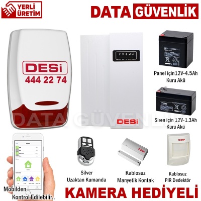 Desi Smartline Plus Akıllı Alarm Sistemi Iot