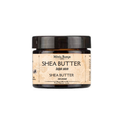 Soğuk Sıkım Shea Butter Yağı %100 Doğal & Saf 50 Ml