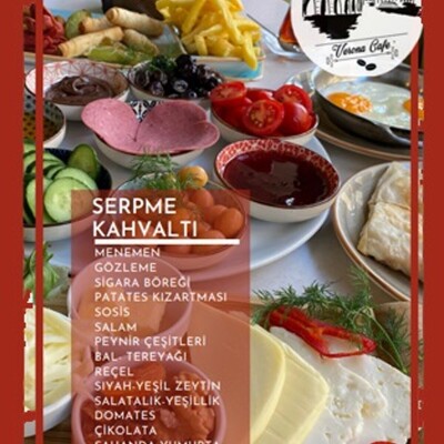 ArenaPark AVM Verona Cafe'de Enfes Serpme Kahvaltı Menüsü