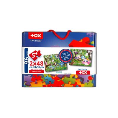 Tox Baykuş 5+ Keçe Yapboz - 5 Yaş Puzzle T017