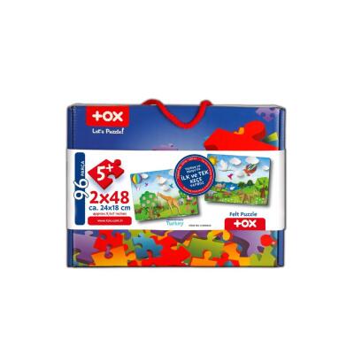 Tox Origami 5+ Keçe Yapboz - 5 Yaş Puzzle T018