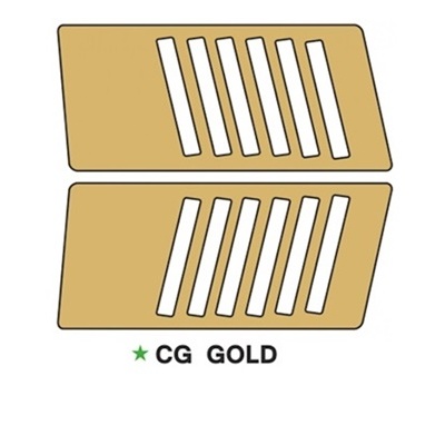 Sevenkardeşler Yan Kapak Etiketi Gold Cg 125 Takım