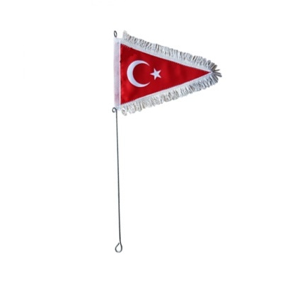 Sevenkardeşler Bisiklet Bayrak Direği (Türk Bayrağı) Üçgen 2.Kalite