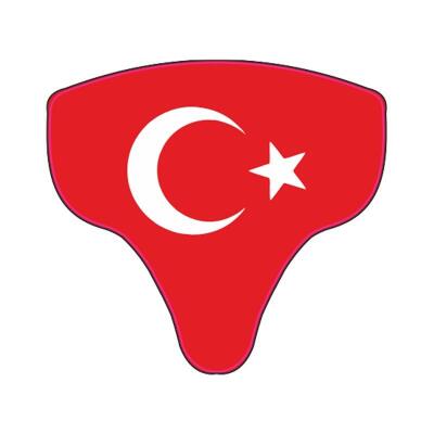 Sevenkardeşler Türk Bayrağı Mondial Mh Drift 2011 - 2020 Uyumlu Siperlik Sticker
