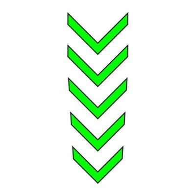 Sevenkardeşler Cg Florasan Yeşil Çamurluk Üst Sticker