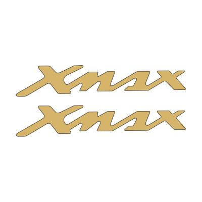 Yamaha Yamaha Xmax Uyumlu Damla Yazı Gold 22X4 Cm Sticker