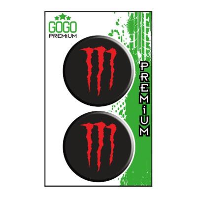 Sevenkardeşler Monster 2 (5X5 Cm) İkili Damla Etiket