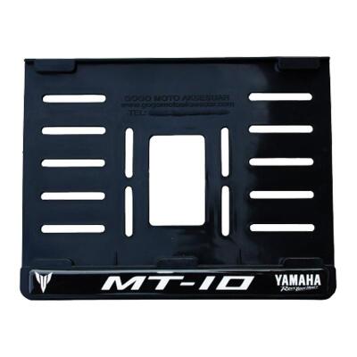 Yamaha Yamaha Mt-10 Uyumlu 1 Plastik (15X24 Cm) Kırılmaz Plakalık
