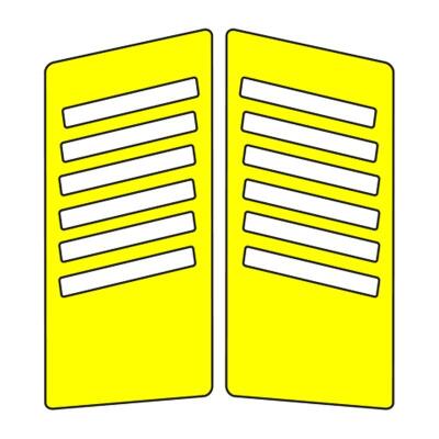 Sevenkardeşler Cg Sarı Yan Kapak Sticker